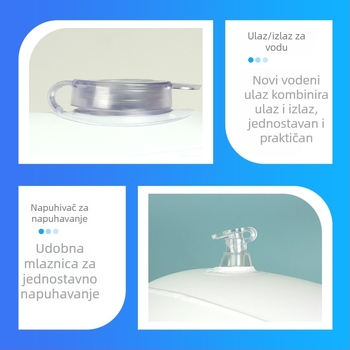 Naduvljivi jastuk za kadu - Materijal: PVC; Marka: Other; Kategorija proizvoda: Other