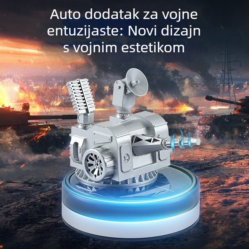 Automobilska aromaterapijska dekoracija s držačem parfema od legure, cvjetni miris, do 5 ml, isparavanje 1–15 dana, montaža na sjedalo