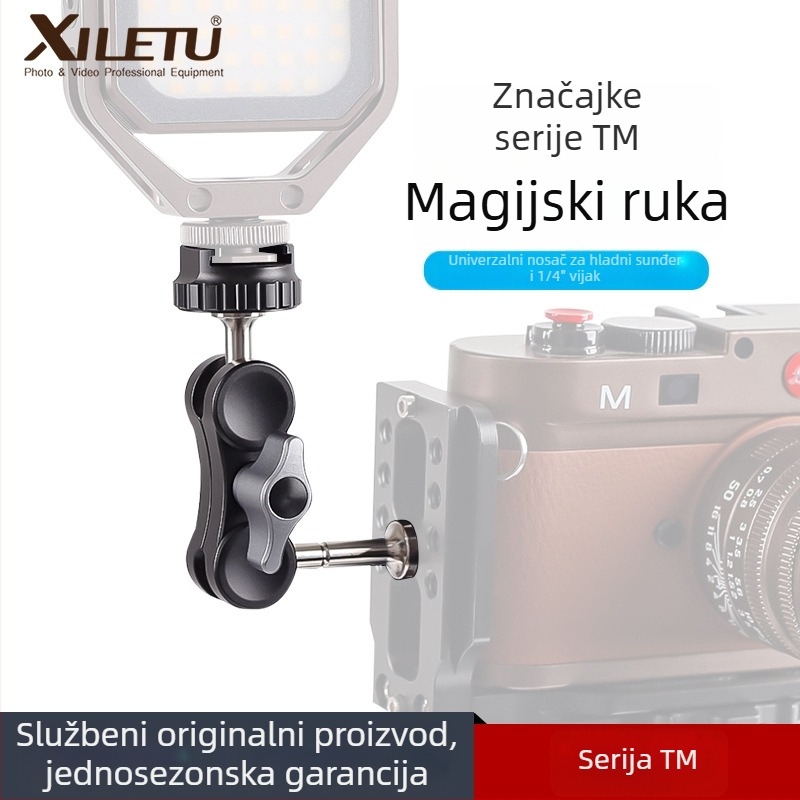 Magic Arm za mobilni telefon i monitor s kugličnom glavom – nosivost 1,5 kg, težina 145 g, materijali: nehrđajući čelik i aluminijska legura