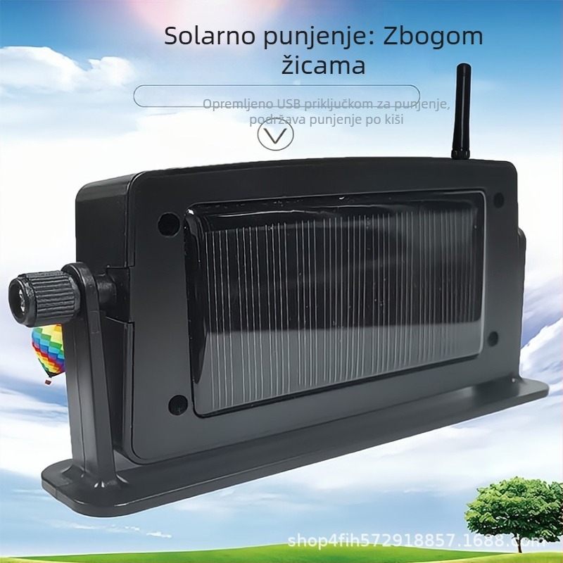 Sistem nadzora tlaka u gumama za teške kamione – 6 senzora tlaka, vanjsko solarno napajanje, digitalni prikaz, visoka preciznost, model HB06T-1506