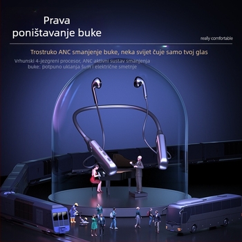 Mikrofon za prijenos uživo s ugrađenom zvučnom kartom — komplet za računalo i kamere, omnidirekcijski, 40 Hz–20 kHz, SNR ≥95 dB, ugrađena baterija, trajanje 6–8 h, dimenzije 45×45×10 mm