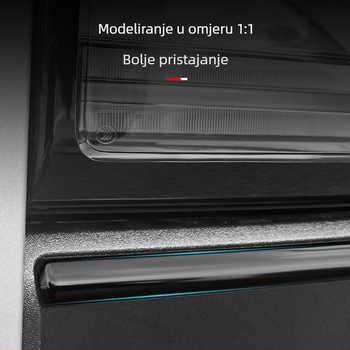 Ideal L6L7L8L9 prednja ukrasna traka branika, ABS materijal, bez prilagođavanja, kompatibilno s modelima L6L7L8L9