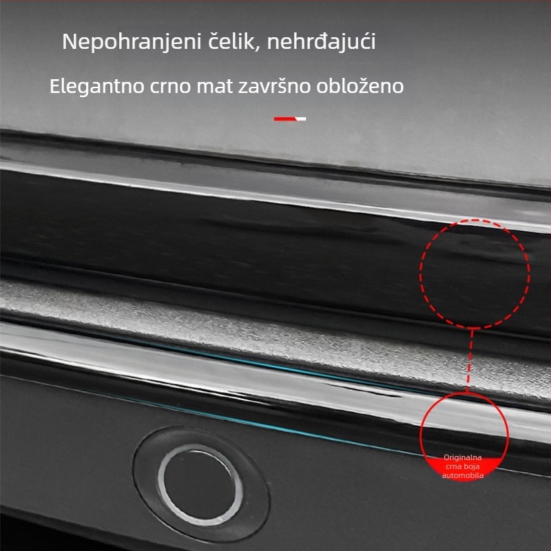 Ideal L6L7L8L9 prednja ukrasna traka branika, ABS materijal, bez prilagođavanja, kompatibilno s modelima L6L7L8L9