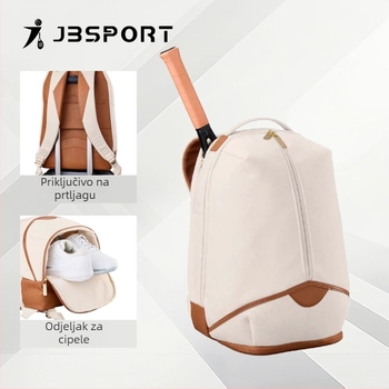 Unisex sportska torba za tenis i badminton s prilagođenim logom, Oxford tkanina, kapacitet 20–35 L, zračne naramenice, uzorak slova