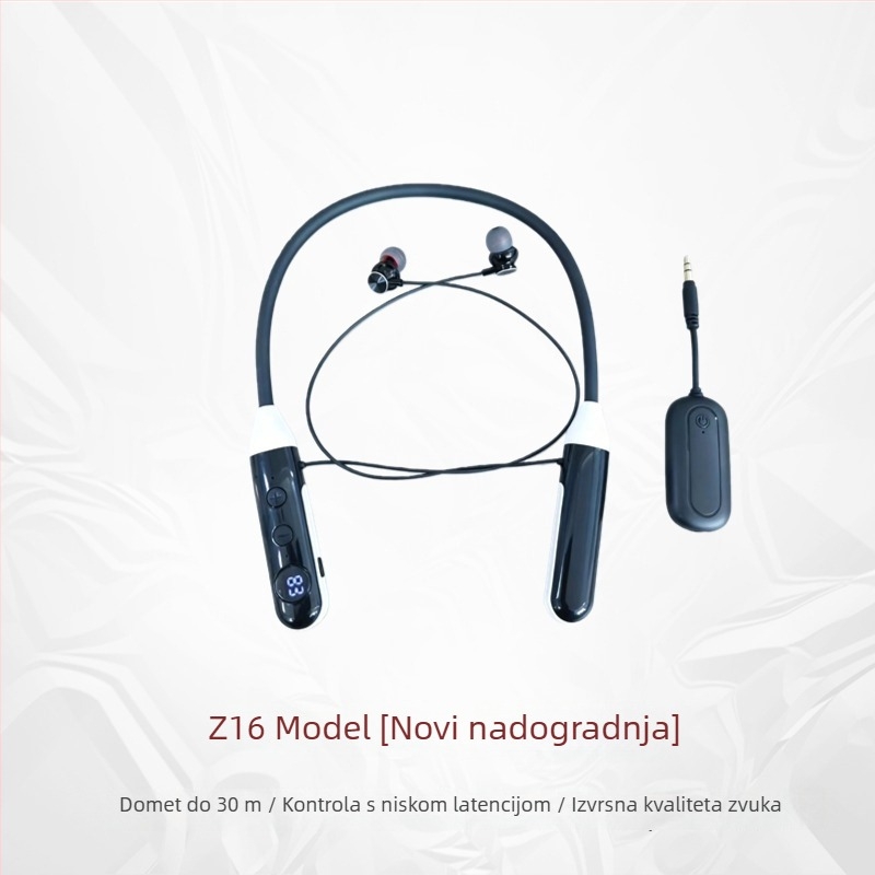 Bežične slušalice za nadzor uživo – veza 1 na 2, Bluetooth 5.3, trajanje baterije 3–6 sati, frekvencijski raspon 20 Hz–20 kHz