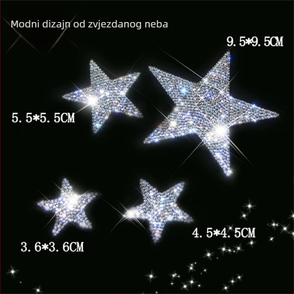 Naljepnica s karikaturalnim motivom, kristalno staklo, ljepilo za jednostavnu primjenu dekorativni sloj (Brand: Bright Flash; Materijal: Rhinestone glass; Ugradnja: Ljepilo; Vzor: Karikatura)