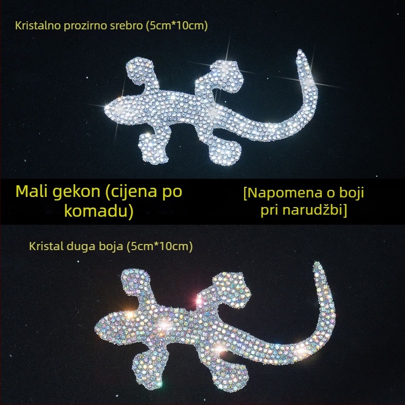 Naljepnica s karikaturalnim motivom, kristalno staklo, ljepilo za jednostavnu primjenu dekorativni sloj (Brand: Bright Flash; Materijal: Rhinestone glass; Ugradnja: Ljepilo; Vzor: Karikatura)