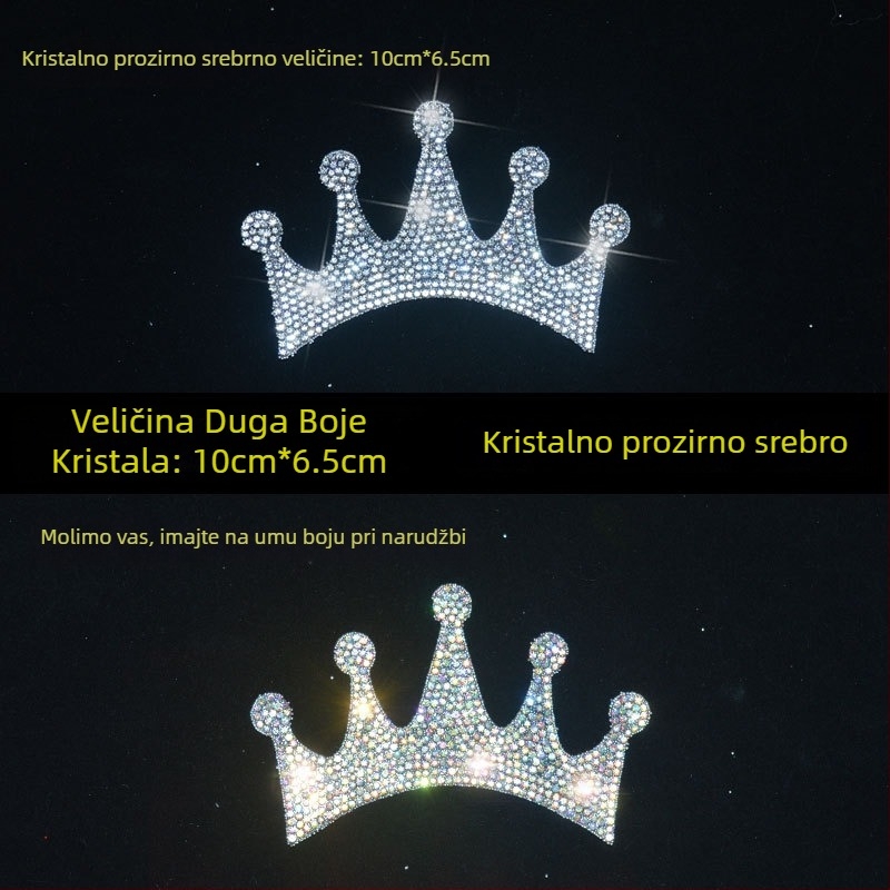 Naljepnica s karikaturalnim motivom, kristalno staklo, ljepilo za jednostavnu primjenu dekorativni sloj (Brand: Bright Flash; Materijal: Rhinestone glass; Ugradnja: Ljepilo; Vzor: Karikatura)