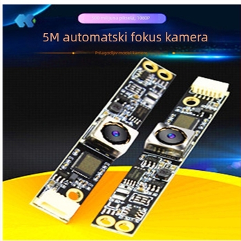 Haokai 5MP USB 2.0 HD web kamera s automatskim fokusom, 2592x1944, 30fps