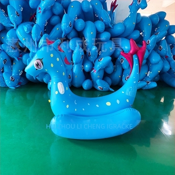 Li Cheng Nafukabilni dinosaurus za jahanje – ekološki PVC, debljina 0,25 mm, za bazen i dvorište