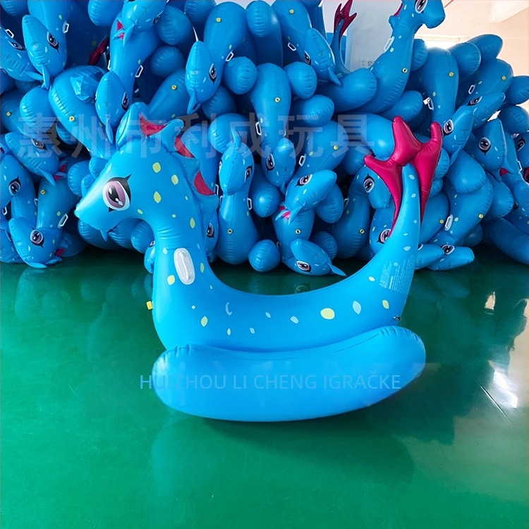 Li Cheng Nafukabilni dinosaurus za jahanje – ekološki PVC, debljina 0,25 mm, za bazen i dvorište