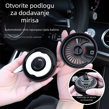 Auto aromaterapijski ukras s rotirajućim drift-modelom motocikla od legure; miris voće, limun; materijal plastika; isparavanje 61–90 dana; rok trajanja 3 godine; mogućnost prilagođavanja