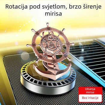 Card Pie Difuzor aromaterapije za automobilsko sjedalo — solarno napajanje, montirano na sjedalo, dizajn inspiriran kapetanom