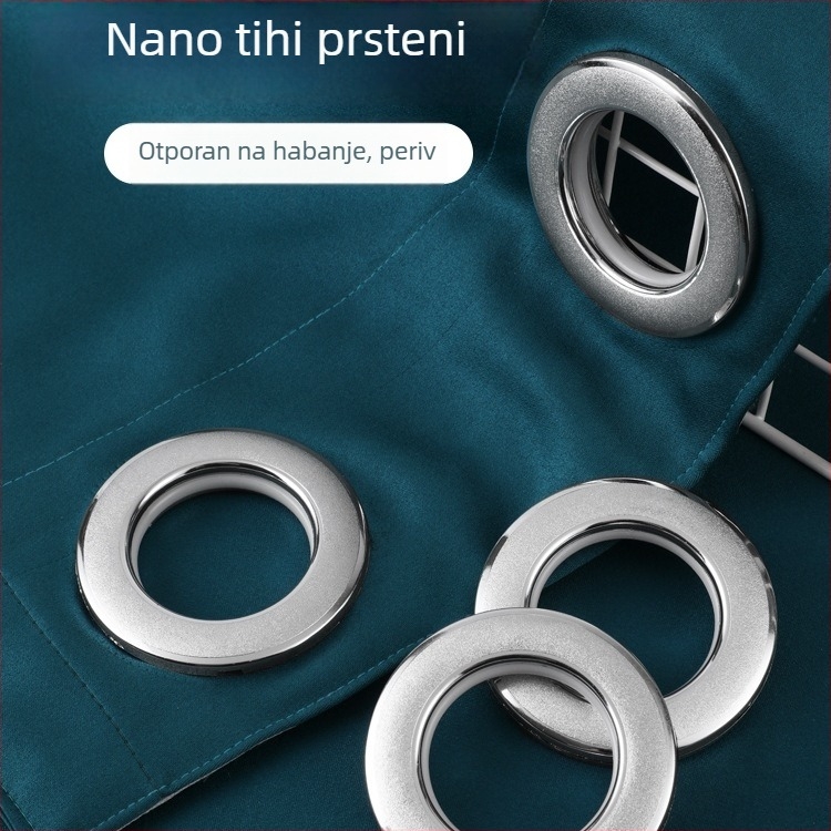 Tip: dodaci za zavjese prstenove; Materijal: svila; Stil: univerzalan