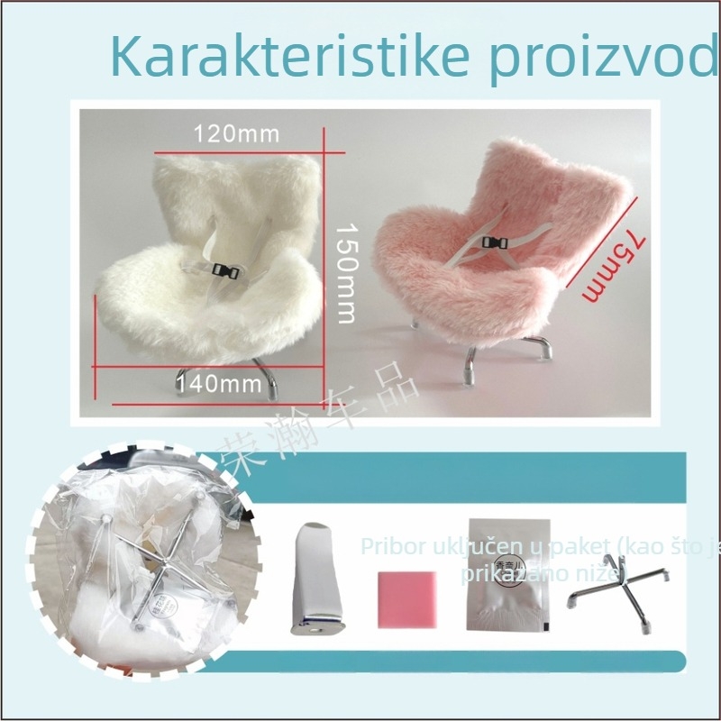 Auto dekorativna figurica za otvor ventilacije – plastika, jednostavan stil, bez marke