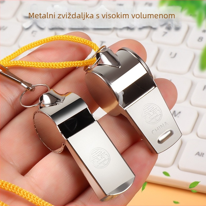 Friendly metalna pištaljka — standardno pakiranje od 100 komada