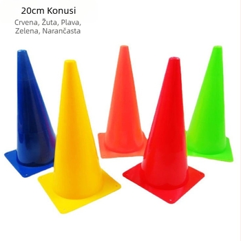 Nogometna prepreka za trening — konusna barijera, marka Unique, materijal: Drugo, kategorija: Pomoć za trening