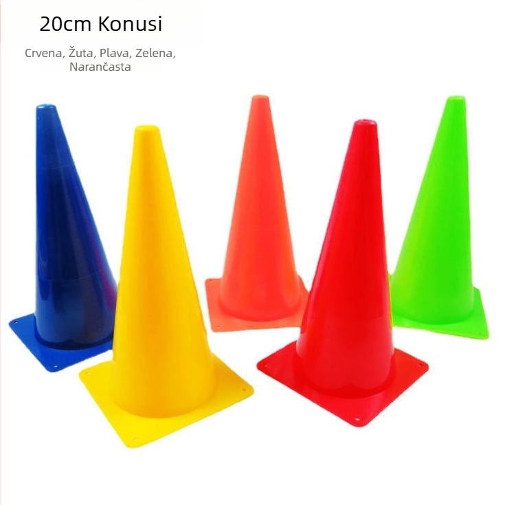 Nogometna prepreka za trening — konusna barijera, marka Unique, materijal: Drugo, kategorija: Pomoć za trening