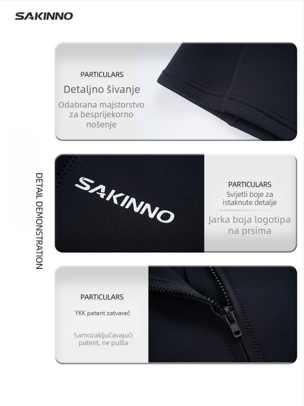 2mm set za ronjenje za parove – gornji dio s kratkim rukavima i kratke hlače, brzo sušenje, toplina, zaštita od sunca, unisex