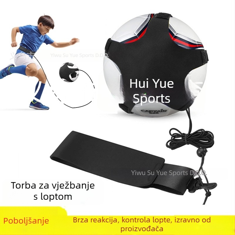 Tkaninska torba za nogometno trikiranje s okretljivim remenima — trenersko pomagalo za djecu i učenike