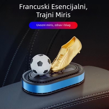 Auto aromaterapijski ukras i držač parfema, metal, 5–10 ml, miris frezije s oceanskim nijansama, montaža na sjedalu