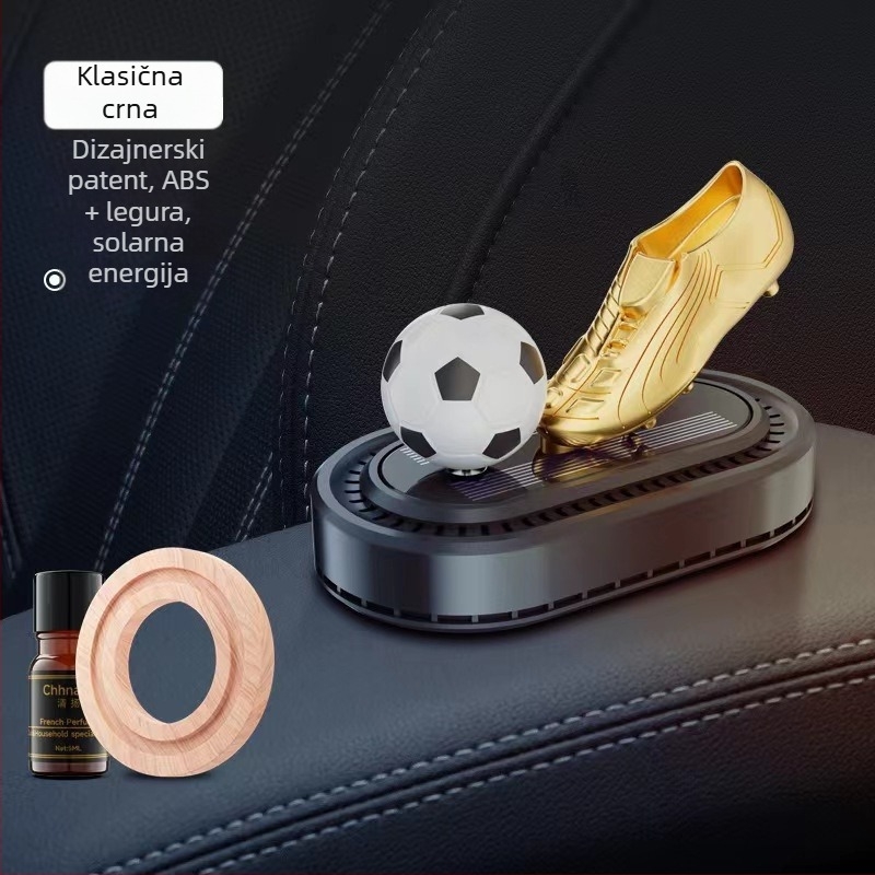 Auto aromaterapijski ukras i držač parfema, metal, 5–10 ml, miris frezije s oceanskim nijansama, montaža na sjedalu