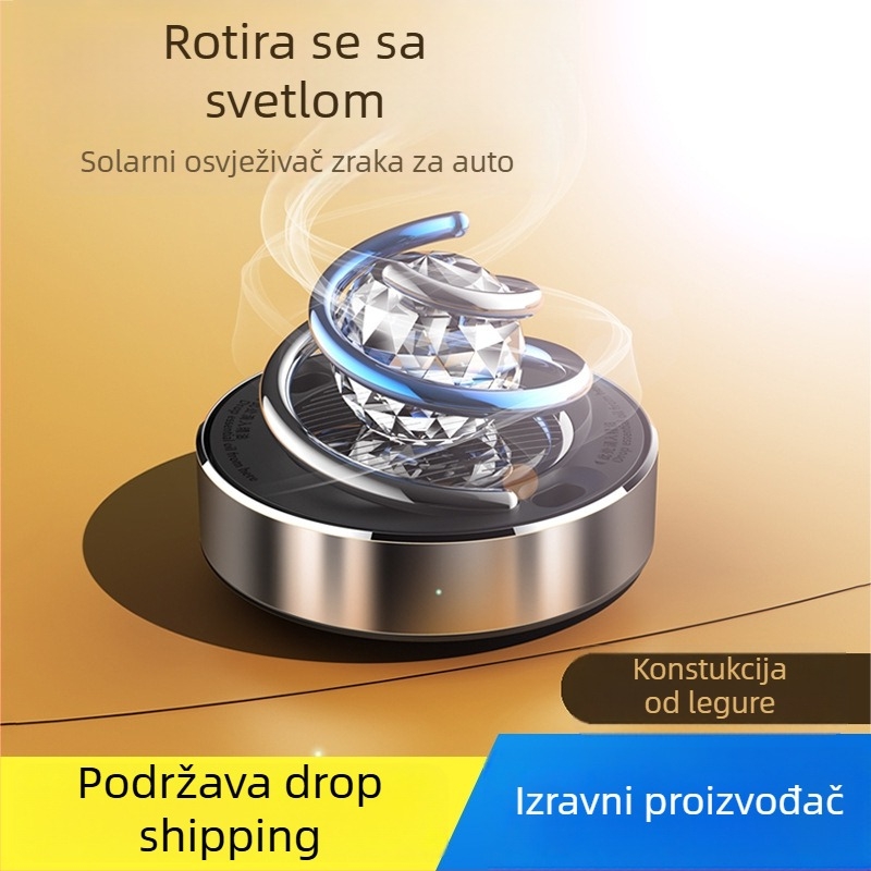 Aromatizator za auto s metalnim držačem, postavljanje na sjedalicu, oceanski miris, 50–100 ml