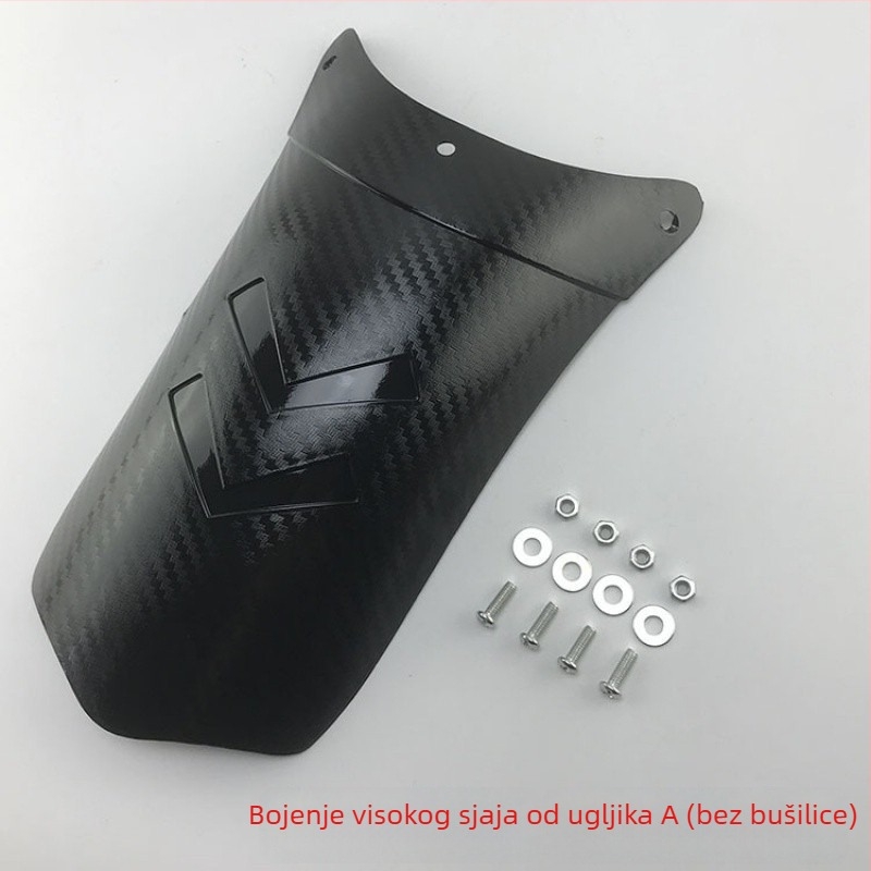 Prednji blatnik za električni motocikl, kompatibilan s ručnim mjenjačem, opći materijal