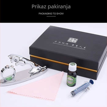 Automobilski parfem od legure – dekorativna figura konj, stil: kineska tradicija, marka Blue Dragon, funkcija: filter za deodoriranje, oblik: konj, učinak: trenutni uspjeh