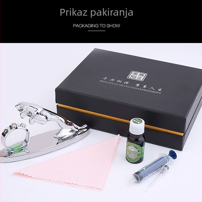 Automobilski parfem od legure – dekorativna figura konj, stil: kineska tradicija, marka Blue Dragon, funkcija: filter za deodoriranje, oblik: konj, učinak: trenutni uspjeh