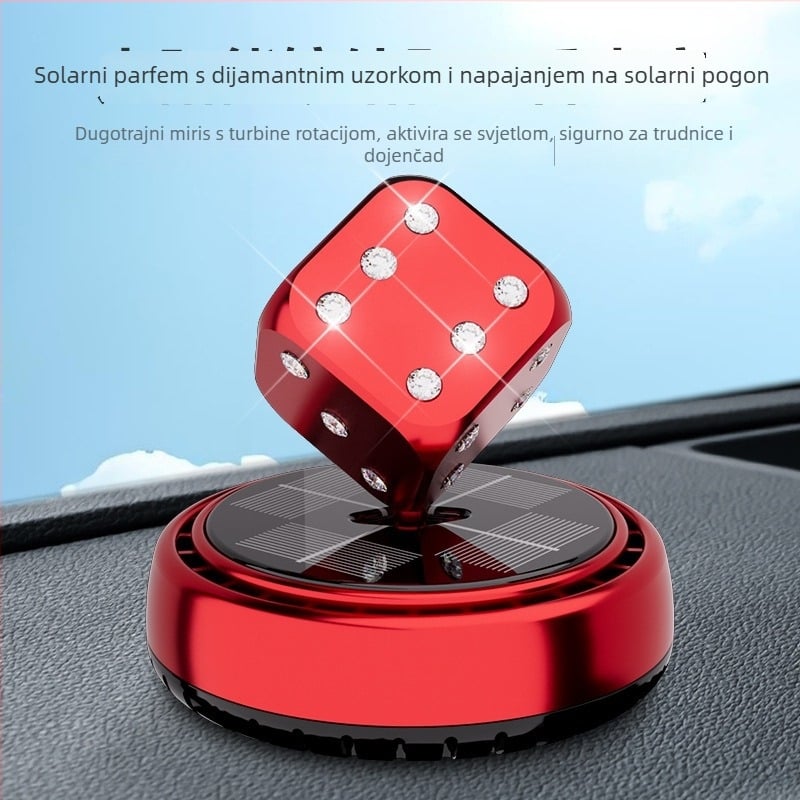 Auto parfem s metalnim držačem i cvjetnim mirisom (10–20 ml; vrijeme isparavanja 61–90 dana; rok trajanja 3 godine)