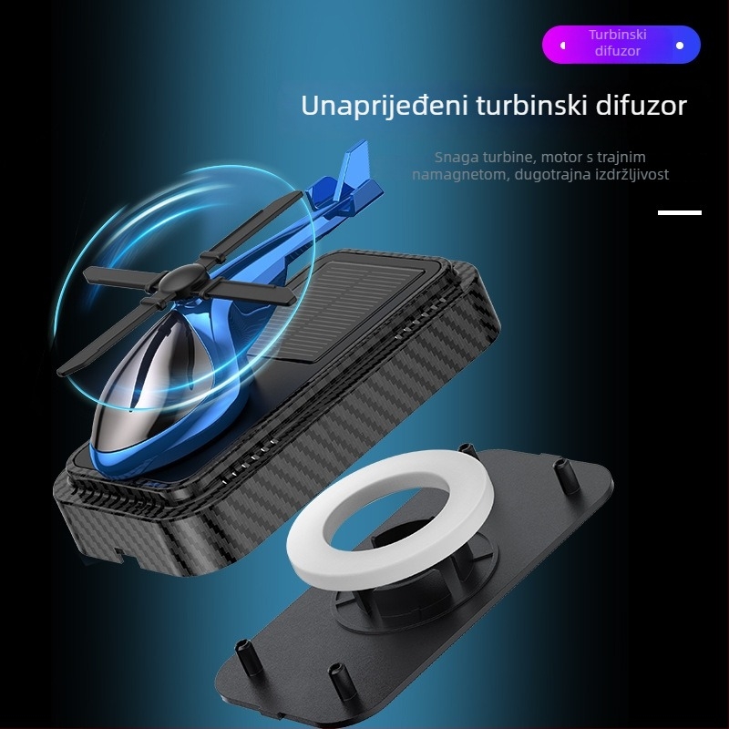 Držač mirisa za automobil – plastično tijelo, kapacitet 5–10 mL, miris Cologne, cvjetne note, volatilizacija 61–90 dana