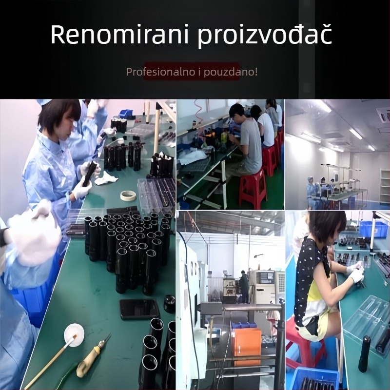 Potapljačka LED svjetiljka s dugačkim dometom, tijelo od aluminijske legure i čvrstog plastika, IPX8 vodootpornost, plutajuća verzija Q10