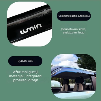 Automobilski štit za prozor kiše – zlitina + dijamant, kompatibilan s Changan Lumin