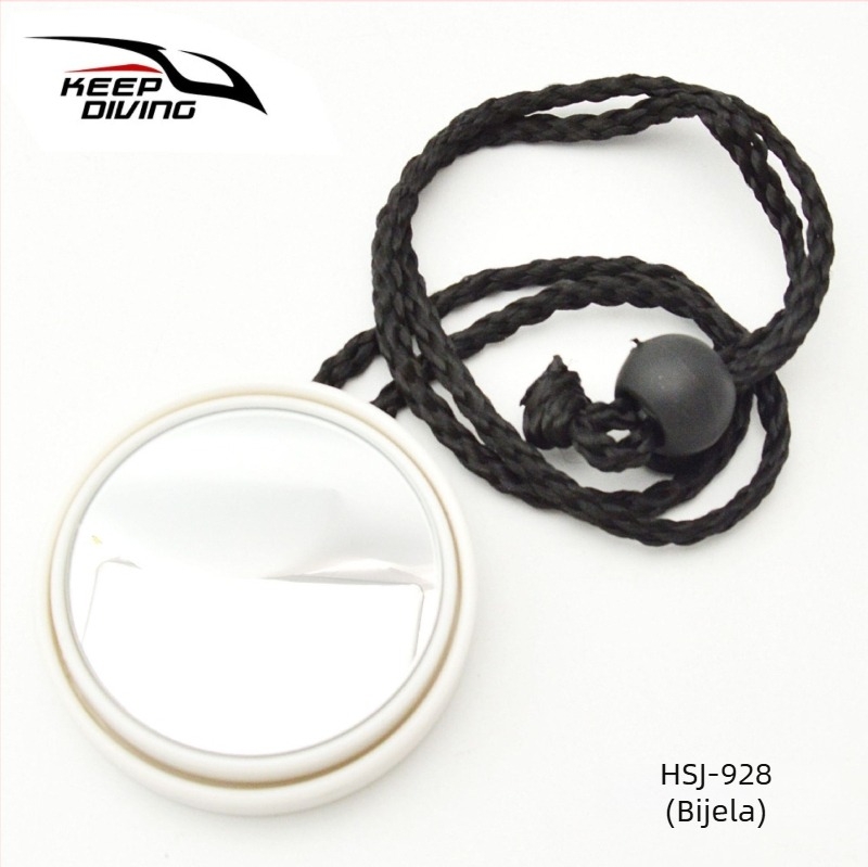 Potapajući retrovizor s 360° prilagodljivim kutem, bočno vješanje užetom – ABS kućište + staklena leća; prilagodba dostupna, licencirana privatna oznaka