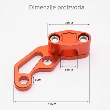 Mogelon aluminijska kabelska stezaljka – bez napona