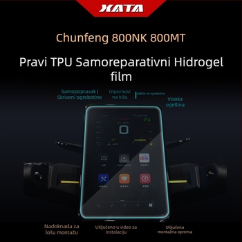 Zaštitno folija zaslona instrument ploče motora CFMOTO 800NK/800MT – otporno na ogrebotine, HD, Xiutai