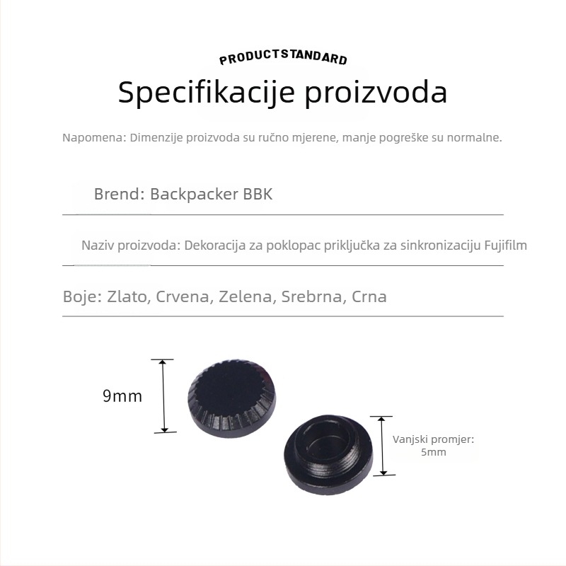 Walking Donkey dekorativni poklopac sinhronizacijskog porta za Fuji XT30 XT4 XT5 XH1/2S XPR03/GFX50R