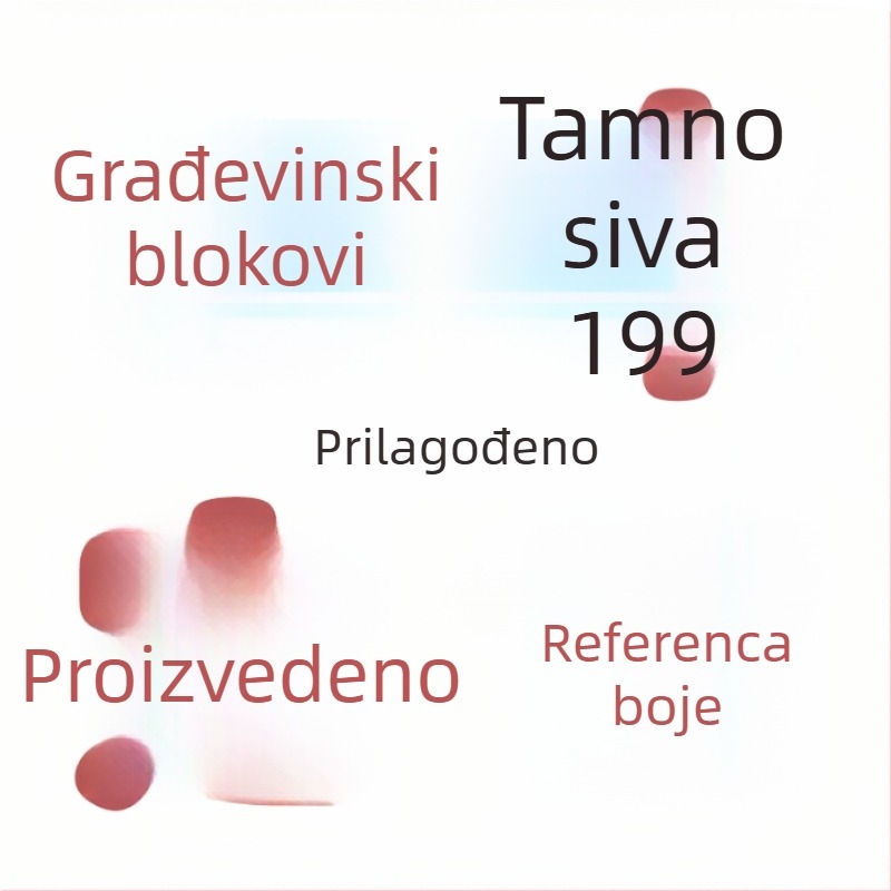 Dijelovi za građevne blokove – ABS plastika, male čestice, 1x6 Fender Wheel Eyebrow, 0,05 kg