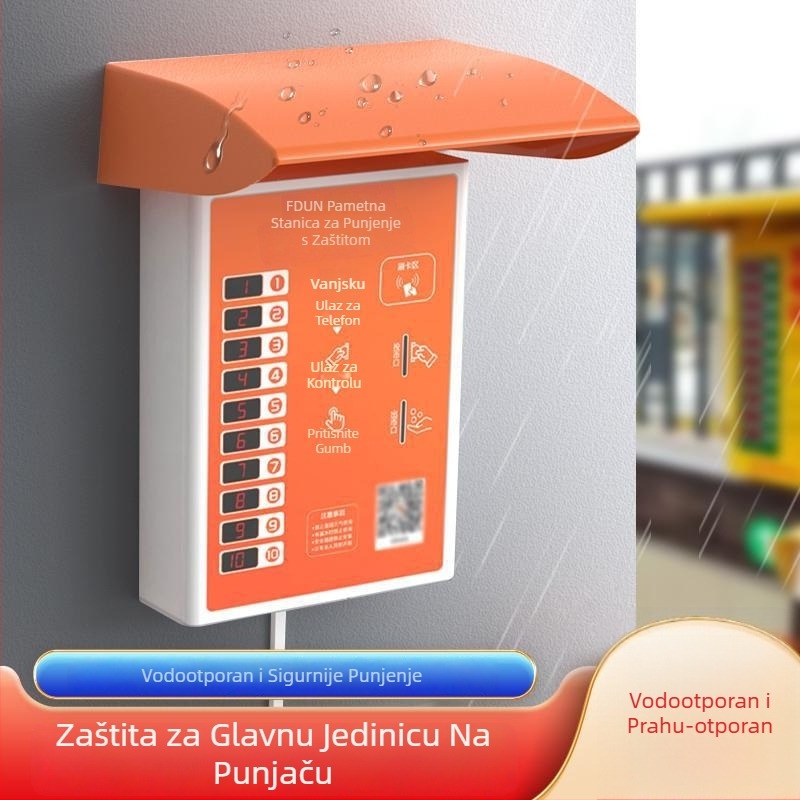 Vanjska zaštita kišne kapice za stanicu za punjenje EV – vodootporna zaštita glavne jedinice – pribor utičnica, brenda Puxi