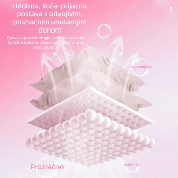 Dječje inline patike, gornji dio od platna, PU kotači, kotači u jednom redu, univerzalne namjene