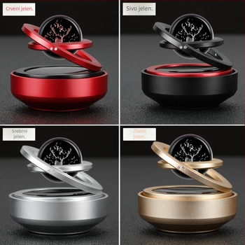Automobilski čvrsti difuzor parfema – držač od aluminijske legure, za sjedalo, 125 g, rok trajanja 1 godina, Natural Tree, privatna oznaka dostupna