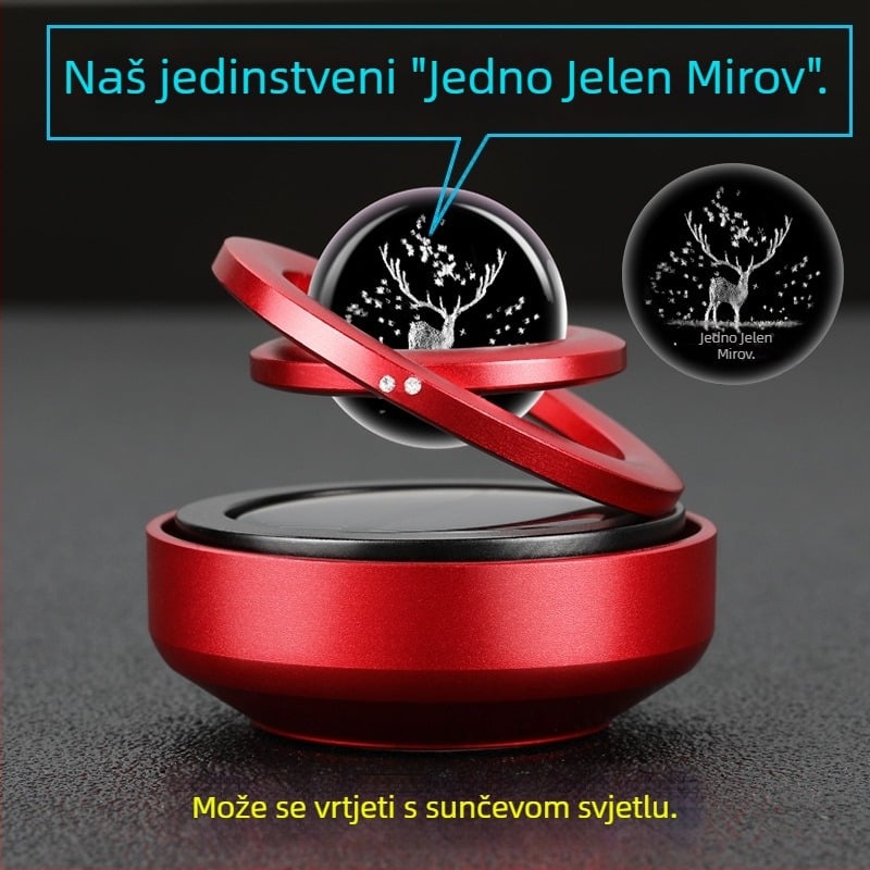 Automobilski čvrsti difuzor parfema – držač od aluminijske legure, za sjedalo, 125 g, rok trajanja 1 godina, Natural Tree, privatna oznaka dostupna