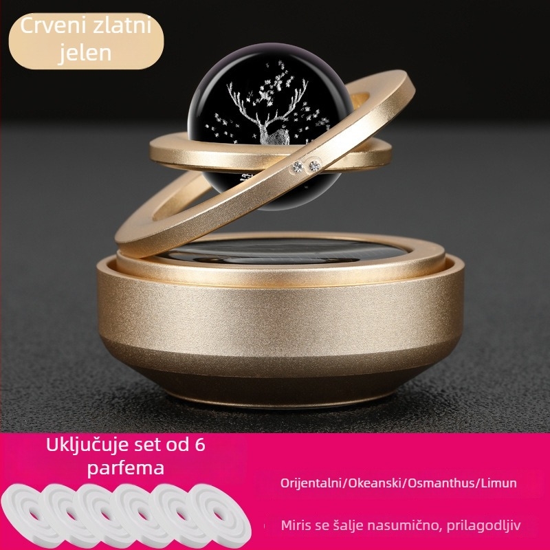 Automobilski čvrsti difuzor parfema – držač od aluminijske legure, za sjedalo, 125 g, rok trajanja 1 godina, Natural Tree, privatna oznaka dostupna
