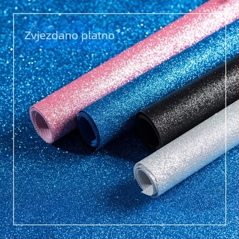 Pozadina za fotografiju od netkanog materijala s blještavim zvjezdanim nebom, pogodna za studio, prijenos uživo i dekoraciju sobe