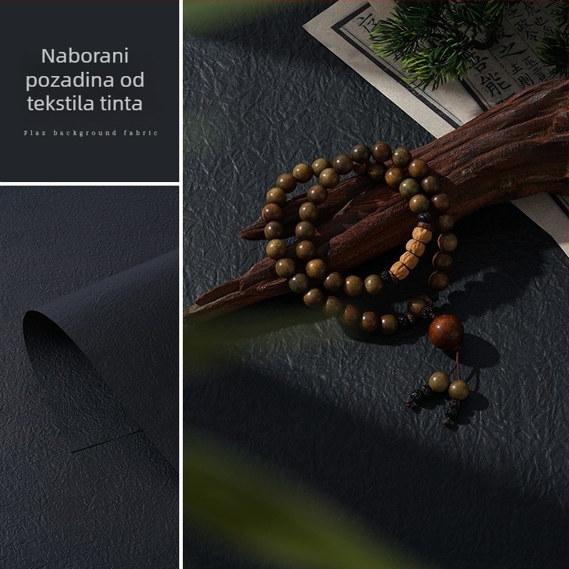 Pozadinska tkanina s naprednom teksturom za fotografiju still life – pogodna za komercijalnu fotografiju; Marka: Light and Shadow Stars; Tip: Pozadinska tkanina; Materijal: Drugo
