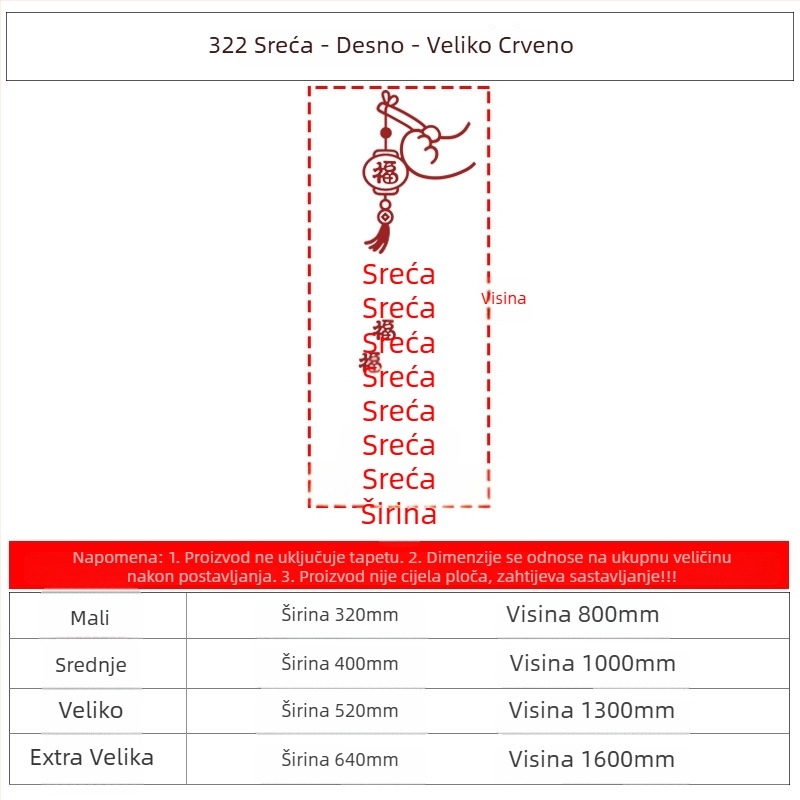 Akrilni zidni naljepnica, vodootporna, za dnevni boravak, moderan minimalistički stil
