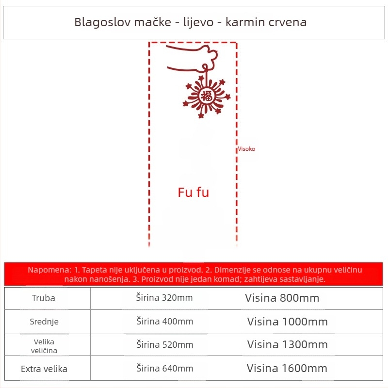 Akrilni zidni naljepnica, vodootporna, za dnevni boravak, moderan minimalistički stil