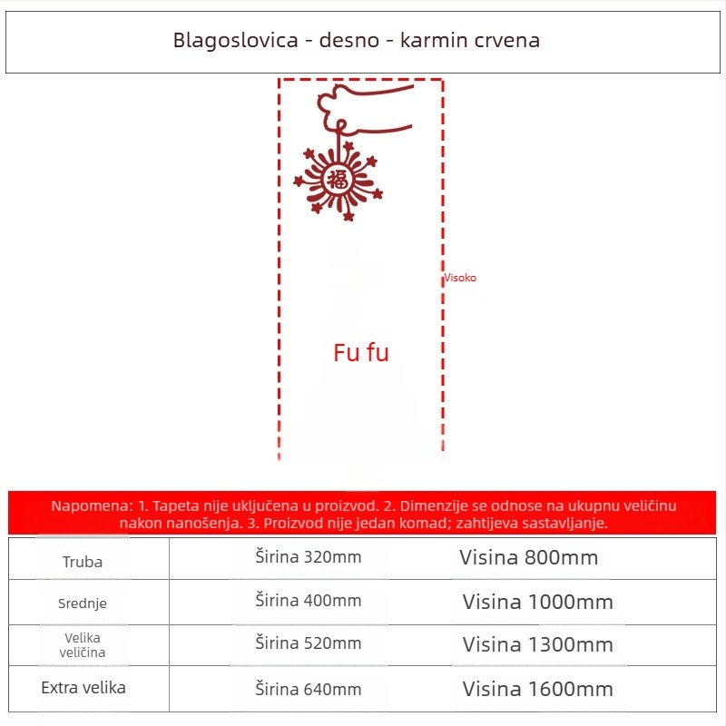 Akrilni zidni naljepnica, vodootporna, za dnevni boravak, moderan minimalistički stil