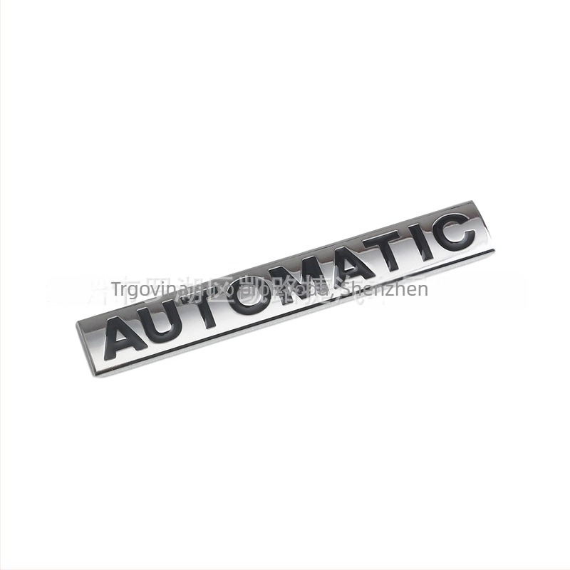 KLJ Metalna naljepnica za auto – Automatsko logo za stražnji dio prtljažnika, lijepljenje